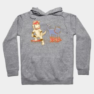 Skateboard Dogs Don't Like Roller Skate Cats Hoodie